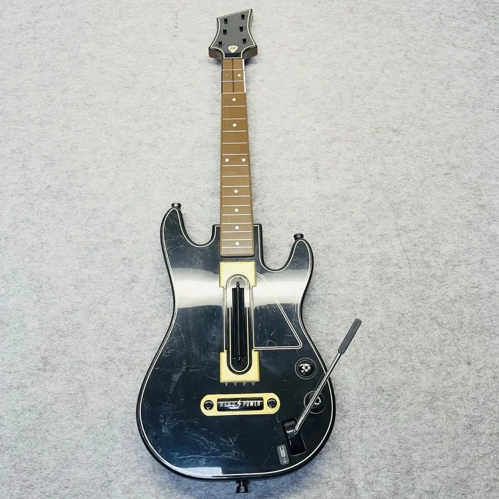 Activision Guitar Hero Live Wireless Controller 0000654 Black Gold Plastic Solid